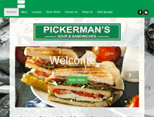 Tablet Screenshot of pickermans.net